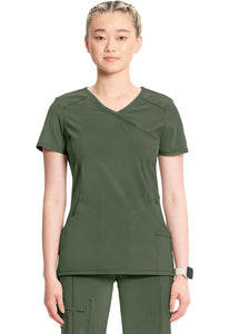 INFINITY Mock Wrap Top